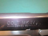 Colt Combat Elite Custom Edition .45ACP. 1980's version low ser # 1of 500 - 6 of 9