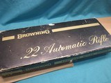 Belgium Browning Auto-.22 LR. 1969 New in box - 12 of 13