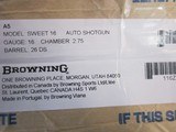 Browning A-5 16ga. Sweet 16 26"
new in box - 11 of 11