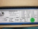 Freedom Arms Model 83 Premier .475 Linebaugh 4 3/4" Round butt New in box - 5 of 5