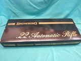 Browning Semi Auto.22LR.Early Japan mfg. 1974 New in box - 6 of 7