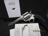 Freedom Arms Model 83 Premier .475 Linebaugh Custom Octagon 5 1/4" Evergreen grips New in box - 1 of 5