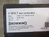Browning X Bolt Stainless Stalker 30-06 Like new with Leupold Scope & Box - 8 of 8
