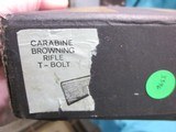 Browning T-Bolt T-2 Belgium late production- 1980's .22Lr. New in box - 11 of 11