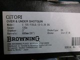 Browning Citori 725 Field 12ga. 26" New in box - 9 of 9