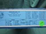 Freedom Arms Model 97 Premier
.22LR. 4 1/4" Octagon Round Butt New in box - 5 of 5