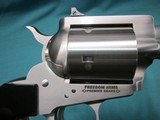 Freedom Arms Model 83 Premier Triple Cylinder .454 casull/.45LC/.45Acp 6" New in box - 3 of 5