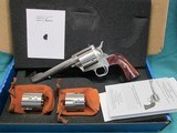 Freedom Arms Model 83 Premier Triple Cylinder .454 casull/.45LC/.45Acp 6" New in box - 1 of 5