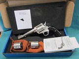 Freedom Arms Model 83 Premier Triple Cylinder .454 casull/.45LC/.45Acp 6" New in box - 1 of 5