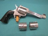 Freedom Arms Model 83 Premier Triple Cylinder .454 casull/.45LC/.45Acp 6" New in box - 2 of 5