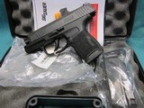 Sig Sauer P365 new in box 9mm with night sights 2- 10rd mags - 2 of 5