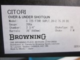 Browning Citori 725 Superlight Feather 20ga. 26" New in box - 7 of 9