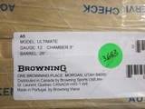 Browning A-5 ULTIMATE 12 ga. 28" New in box - 11 of 11