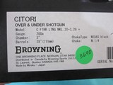 Browning Citori Feather Lightning 20ga. 28" New in box 2020 Shot show - 12 of 12