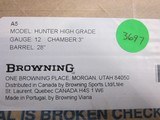 Browning A-5 Hi-Grade Hunter 12ga. 28" New in box - 12 of 12