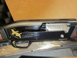 Browning Maxus "Black Gold" 12ga. 28" New in box Blue with Gold Ducks - 2 of 12