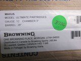 Browning Maxus Ultimate 12ga. 28""Partridge Model New in box - 10 of 11
