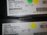 Browning Citori CXS 20ga./.28ga. Combo 30" New in box/hard case - 11 of 11