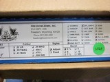 freedom Arms Model 83 Premier .357 Mag. 4 3/4" Round Butt, Fluted, New in box - 5 of 5