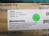 Browning Maxus Ultimate 12 ga. 28"
New in box - 10 of 10