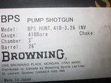 Browning BPS 410ga. 26" invector New in box 2007 mfg. - 7 of 7