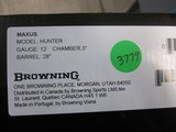 Browning Maxus Hunter 12 ga. 28"
New in box - 9 of 9