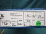 Freedom Arms Model 83 Premier .44 mag. 7 1/2" New in box Fluted - 5 of 5