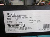 Browning Citori Hunter grade II 12ga. 28" new in box - 10 of 10