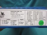 Freedom Arms Model 83 Premier Triple cylinder .454Casull/.45LC/.45acp
6"
new in box - 5 of 5