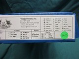 Freedom Arms Model 83 Premier Dual Cylinder .454 Casull/.45LC. 6" new in box - 5 of 5