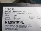 Browning Citori 725 Feather 20ga. 26" New in box - 11 of 11