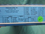 Freedom Arms Model 97 Premier .41 Mag. 5 1/2" New in box - 5 of 5