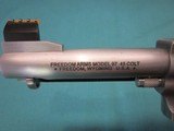 Freedom Arms Model 97 Premier DUAL cylinder .45LC/.45acp 4 1/4" New in box - 4 of 5