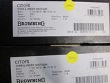 Browning Citori CXS White Combo 20.ga/.28ga.
32"
new in box - 12 of 14