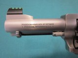 Freedom Arms Model 97 Premier .357 Mag. with custom 3 1/2" barrel New in box round butt - 4 of 5