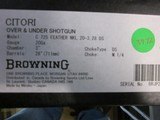 Browning Citori 725 Feather 20ga. 28" New in box - 10 of 10