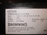 Browning Citori White Lightning 16ga. 26"New in box 2021 shot show - 12 of 12
