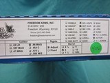 Freedom Arms Model 83 Premier .44 mag. 6" OCTAGON New in box - 5 of 5