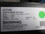 Browning Citori 725 Field 20ga. 28" New in box - 9 of 11