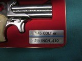 American Derringer .45LC/410 ModelM1 Excellent - 2 of 5