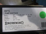 Browning BPS Field Pump 28ga. 28" New in box - 8 of 8