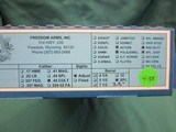 Freedom Arms Model 97 Premier .45LC 3 1/2" Packer style round butt New in box - 5 of 5
