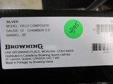 Browning Silver 12ga. Field Composite 26"
3.5 Chamber - 9 of 9