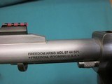 Freedom Arms Model 97 Premier.44 Special 3 1/2" Packer styleround butt NIB - 4 of 5