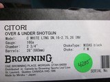 Browning Citori White Lightning 16ga. 26"New in box limited production - 12 of 12