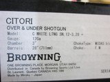 Browning Citori White Lightning 12ga. 28"New in box - 13 of 13