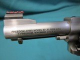 Freedom Arms Model97 Premier .41 Mag. Custom 3 1/2" Packer Style Round butt - 4 of 5