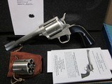 Freedom Arms Model 83 Premier Dual Cylinder .475 Linebaugh/.480 Ruger 6" new in box - 1 of 5