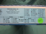 Freedom Arms Model 97 Premier .22LR. 4 1/4" new in box - 5 of 5