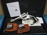Freedom Arms Model 97 Premier TRIPLE cylinder .357 mag./.38 Special/9mm4 3/4"New in box - 1 of 5